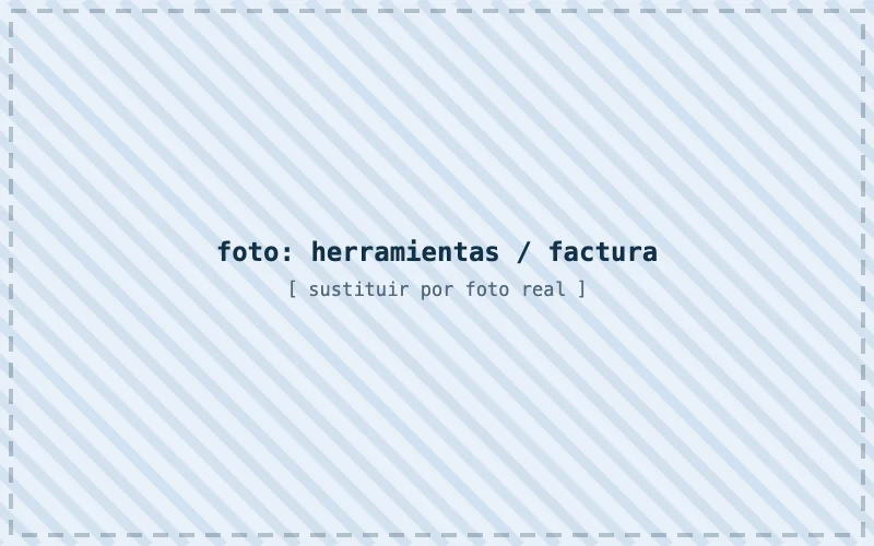 Tabla de tarifas de fontanería en Badalona